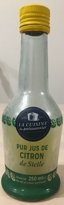 Pur jus de citron de Sicile