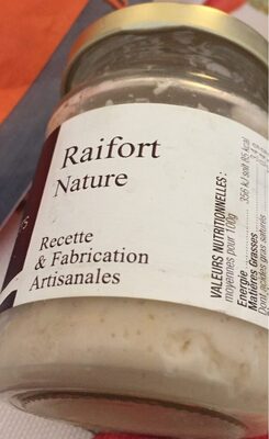 Raifort nature