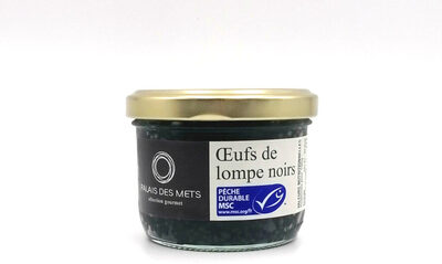 Oeufs de lompe noirs