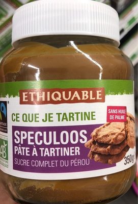 Speculoos a tartiner