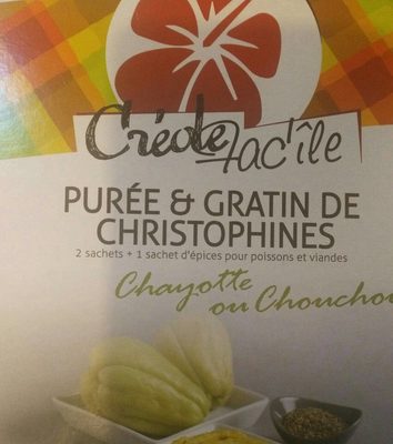 Purée et gratin de christophines