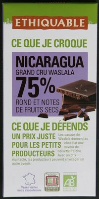Nicaragua grand cru waslala 75%