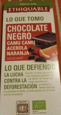 chocolate negro