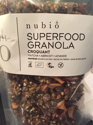 Superfood granola croquant