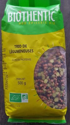 trio de légumineuses