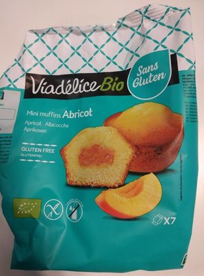 Muffins abricot bio VIADELICE
