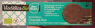 Biscuits nappés chocolat noir