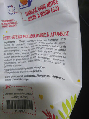 Mini muffins framboise