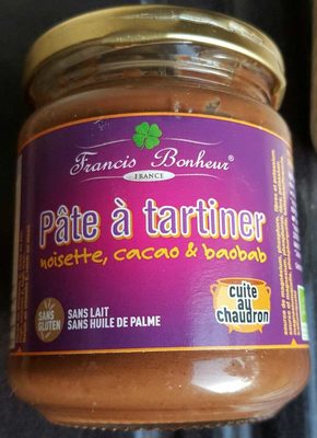 Pâte à tartiner noisette, cacao & baobab