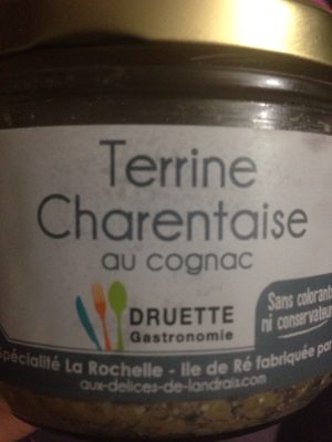 Paté Charentais Druette, Au Cognac
