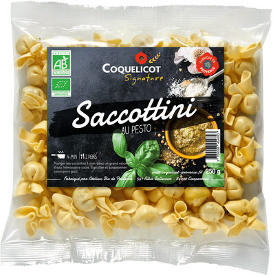 Saccottini au pesto