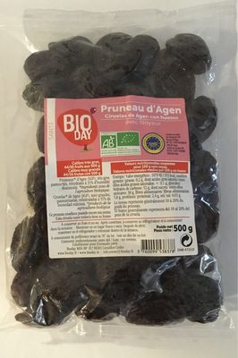Pruneau d'Agen IGP France BIO sachet