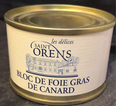 Bloque de foie gras de canard