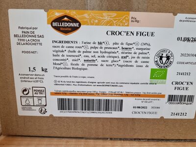 Biscuit croc'en figue