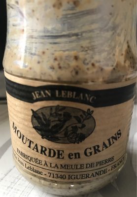 Moutarde en grains