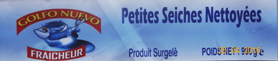 Petites seiches nettoyées, surgelées