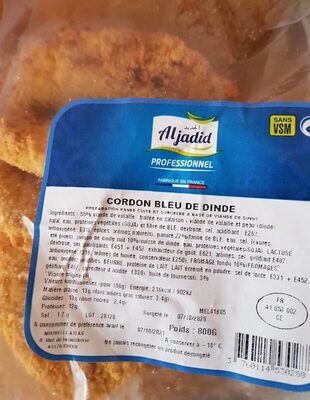 Cordon bleu de dinde