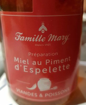 Miel au piment d'Espelette