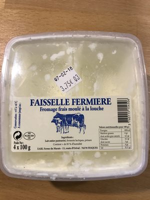 Faisselle Fermière Moulée à la Louche