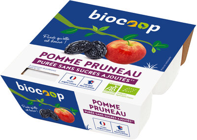 Purée pomme pruneau