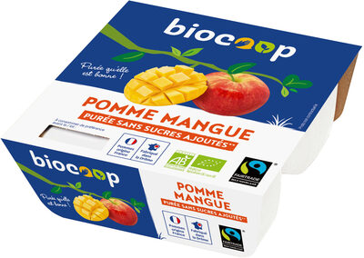 Purée pomme mangue