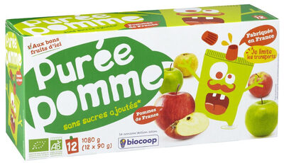Purée pomme gourde