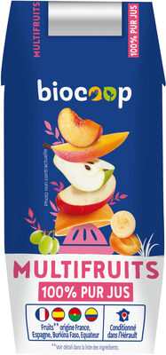 Jus multifruits tétra