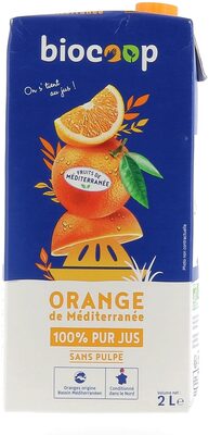 Jus d'orange tétra 2L