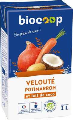 Velouté potimarron lait de coco 1L