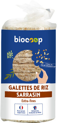 Galettes riz sarrasin fine