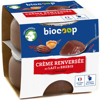 Crème renversée brebis choc 2x110g CC