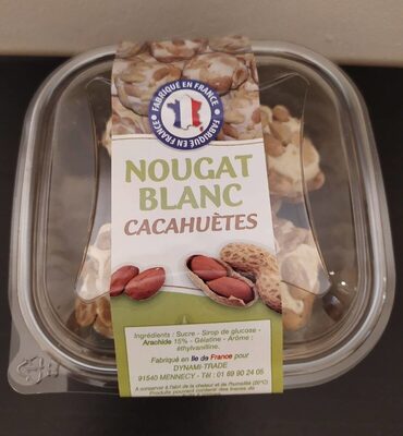 Nougat Blanc Cacahuètes