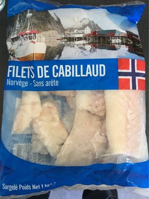 Filet de Cabillaud Atlantique surgelé