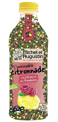 Citronnade aux citrons et aux framboises