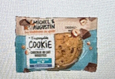 Cookie frais chocolat au lait aux noisettes 70g