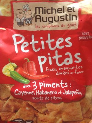 Petits pitas aux piments de Cayenne et pointe de citron