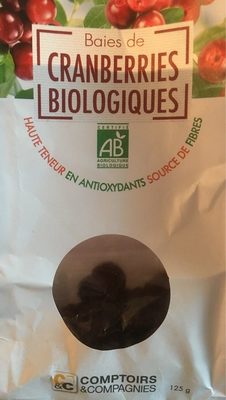 Baies de Cranberries Bio
