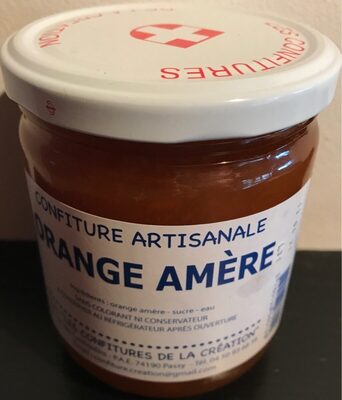 Confiture artisanale orange amère