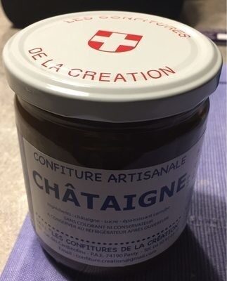 Confiture artisanale chataigne