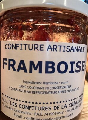 Confiture Artisanale Framboise