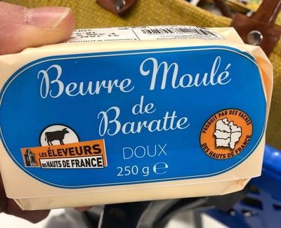 Beurre moulé de baratte doux