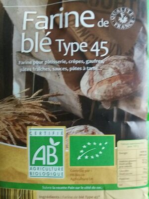 Farine de blé type 45