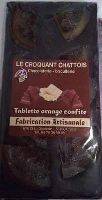 Tablette orange confite