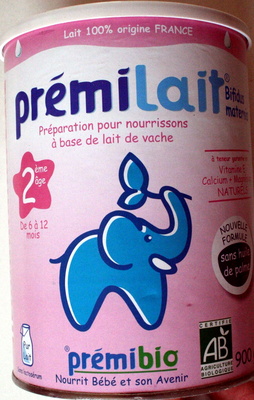 Lait 100% prémibio
