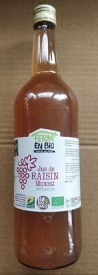 Jus de raisin Muscat
