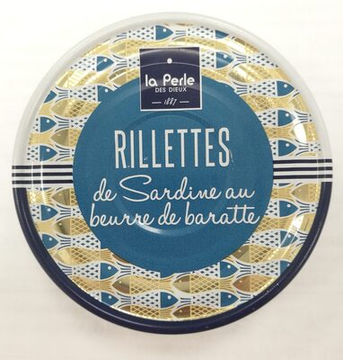 Rillettes de sardine au beurre de baratte
