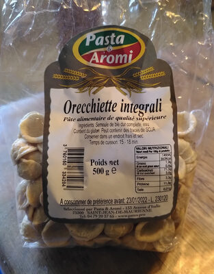 Orecchiette Integrali