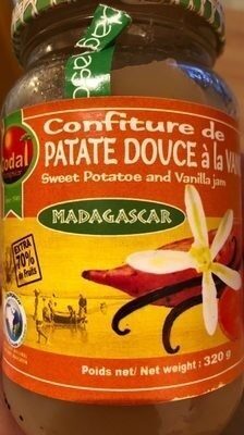 Confirure de patate douce a la vanille