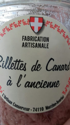 rillettes de canard à l'ancienne