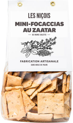 Mini-focaccias au zaatar